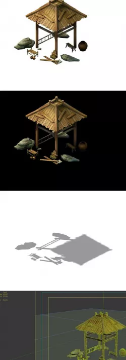 Game Models - City Gazebo 06