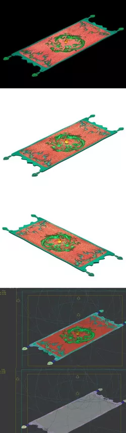 Game Models - Home Interior Objects - Carpet 02