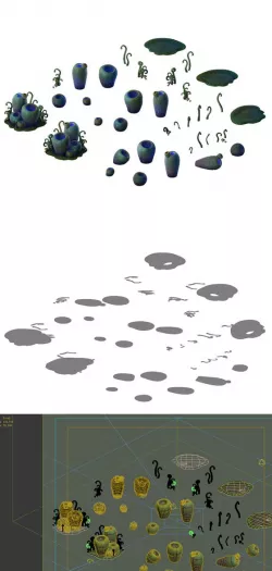 Game Models - poison Valley Scene - hemlock Cong 02