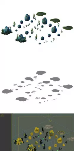 Game Models - poison Valley Scene - hemlock Cong 03