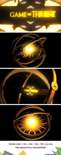 Game of Throne Logo & Astrolabe