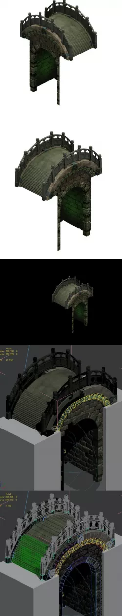 Ghost Gate altar - stone bridge