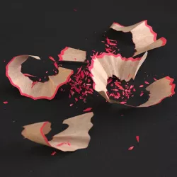 HD Pencil Chips Shavings