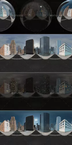 HDRI City Pack Layout4 V1