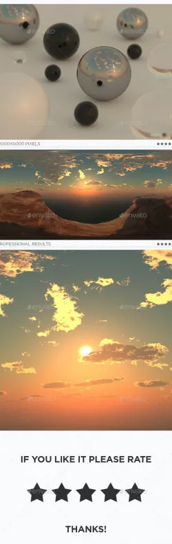 High Resolution Sky HDRi Map 111