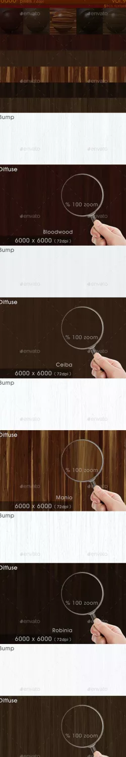 High Resolution Wood Textures Vol. 9