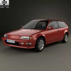 Honda Civic hatchback 1987