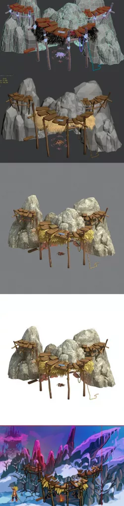 Kunlun Mountains - Mountain House 01