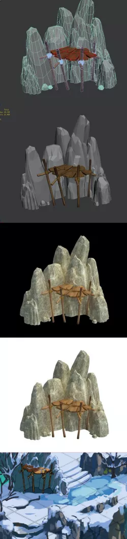 Kunlun Mountains - Mountain House 02