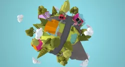 Little Town Lowpoly Miniplanet