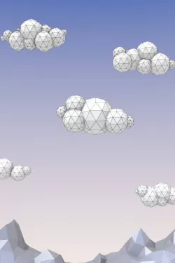Low Poly Clouds Pack