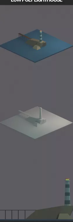 Low Poly Lighthouse