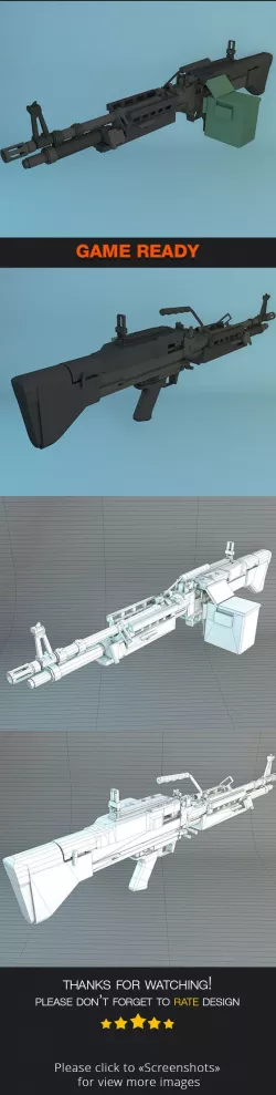 Low Poly M60E4