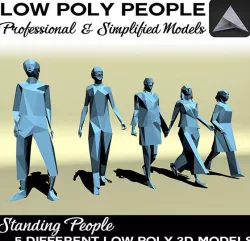 Low Poly People