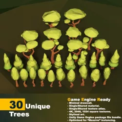 Low Poly Trees Pack
