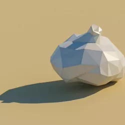 Lowpoly Garlic