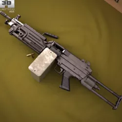 M249 Para light machine gun
