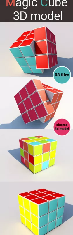 Magic Cube-3D model-