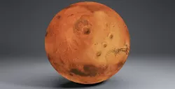 Mars 8k Globe