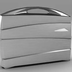 Metal Suitcase
