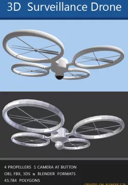 Modern surveillance drone