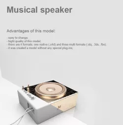 Musical speaker