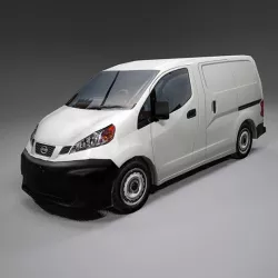 Nissan Nv200 lo-poly van