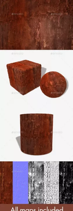 Orange Rust Seamless Texture