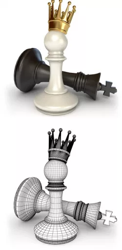 Pawn Victory over King