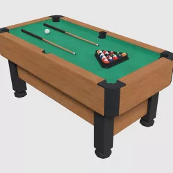 Pool Table - Game Ready