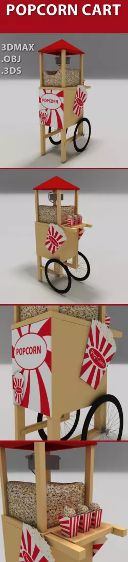 Popcorn cart