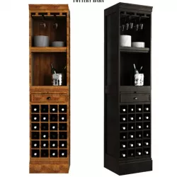 Pottery barn Modular Bar With Wine Grid Tower
