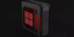 Realistic Illuminated Gaming Computer Desktop PC Case