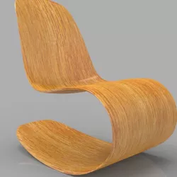 Rocking Wooden Chair