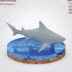 Shark - Low Poly