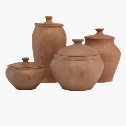 Tableware clay