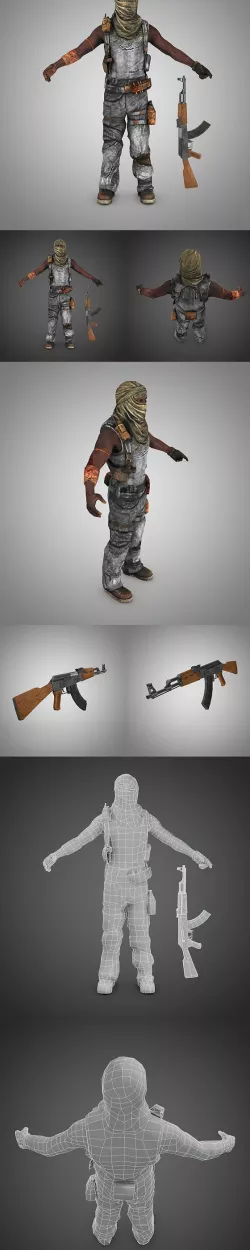Terrorist (Somali Pirate)