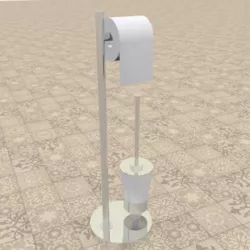 Toilet paper stand