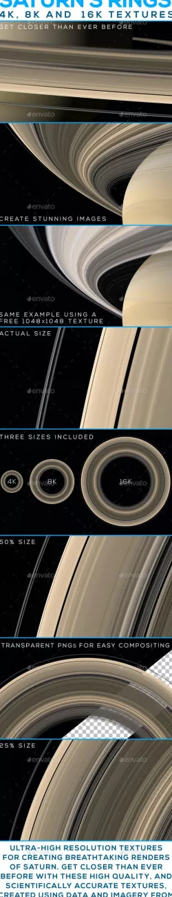 Ultra-High Definition Saturn's Rings