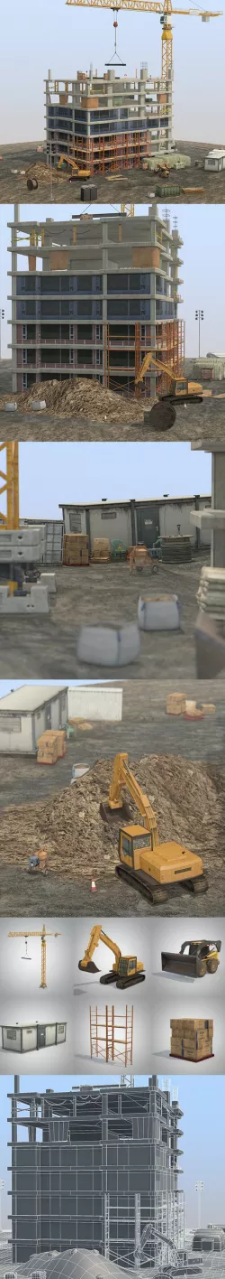 Under Construction Scene Lite Pack