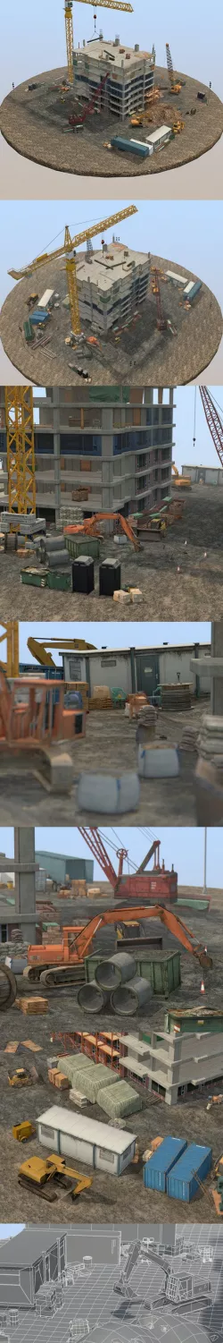 Under Construction Scene Pack