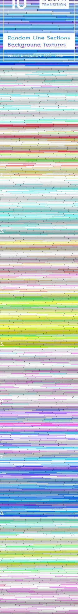 10 Random Line Sections Backgrounds