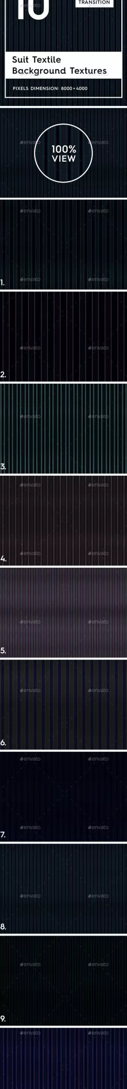 10 Suit Textile Background Textures