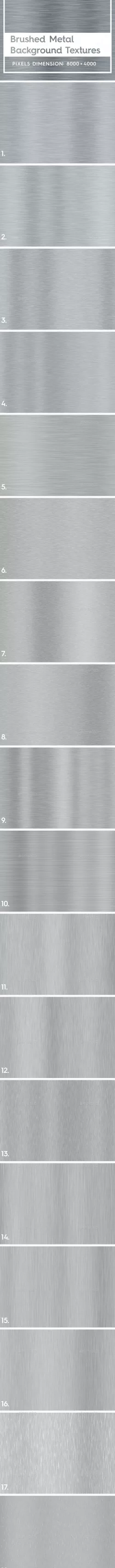 20 Brushed Metal Background Textures