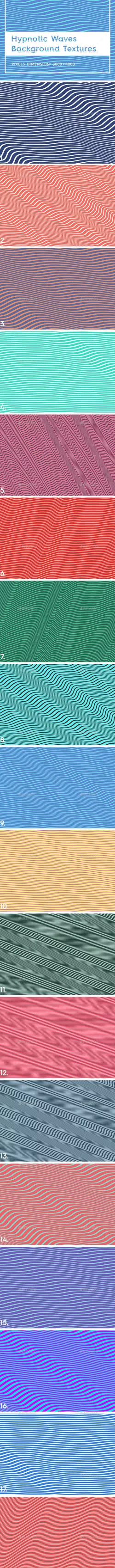 20 Hypnotic Wave Backgrounds