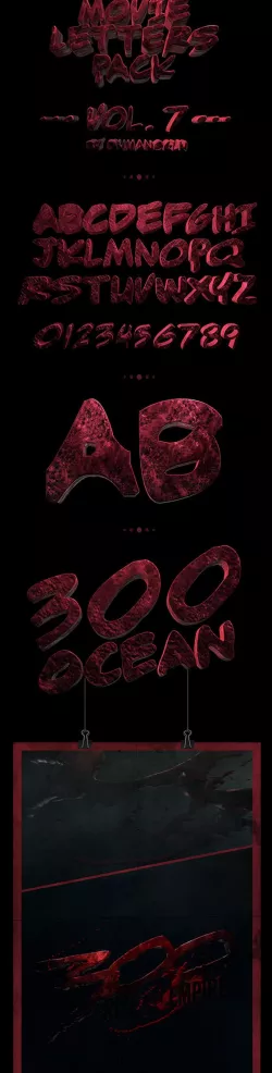 300 - Rise of an Empire| Alphabet Pack