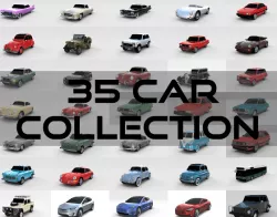 35 Car High Detail Collection