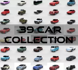 39 Car High Detail Collection