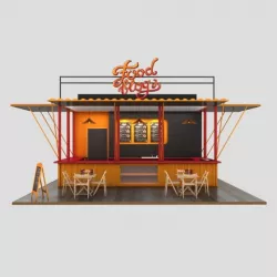3D Cafe Design