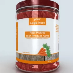 3d jar model for vegetables pickle paste or peanut butter etc